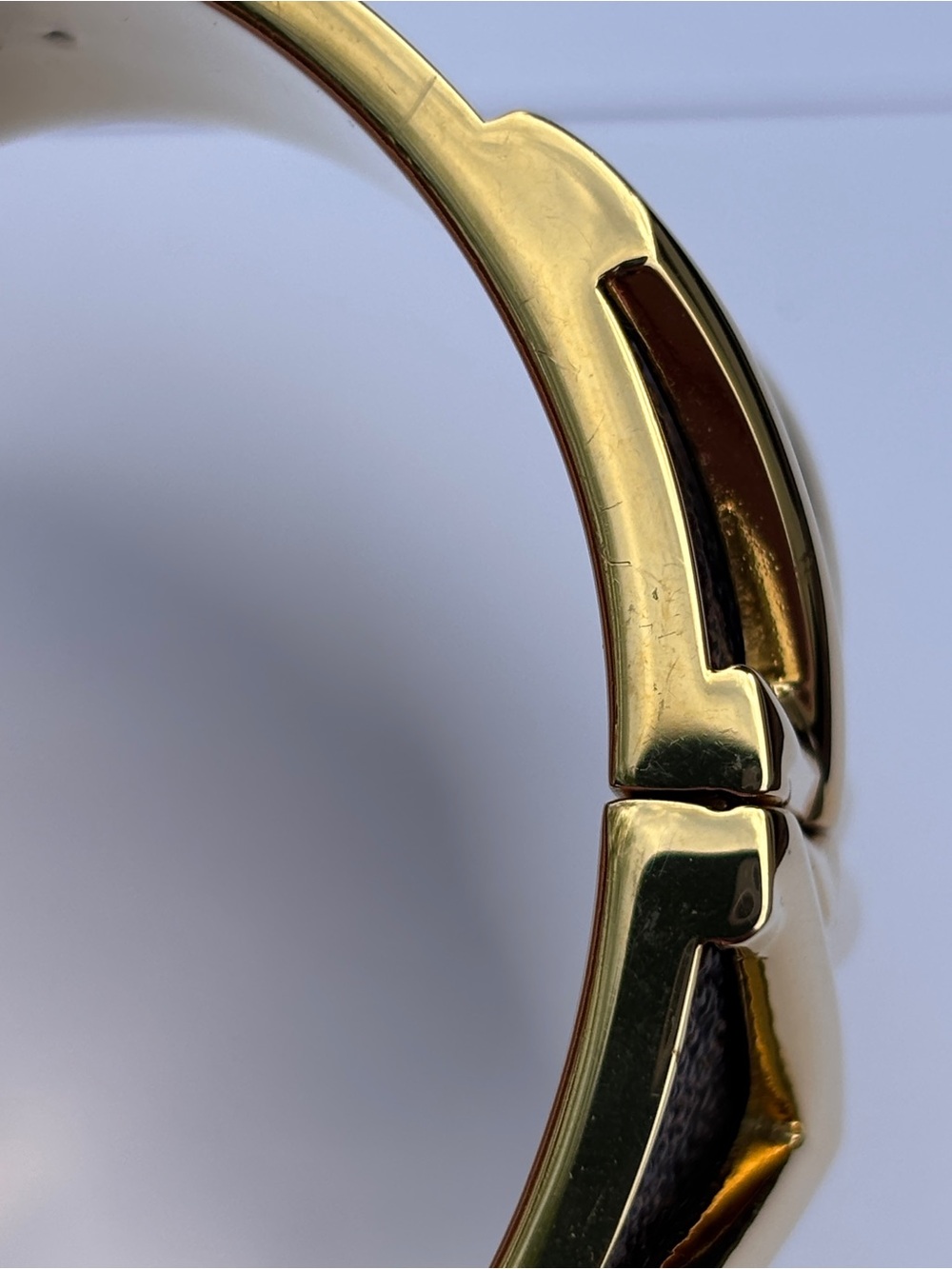 Michael Kors Mott Logo Bracelet Bangle size 6-1/2” - Picture 12 of 14